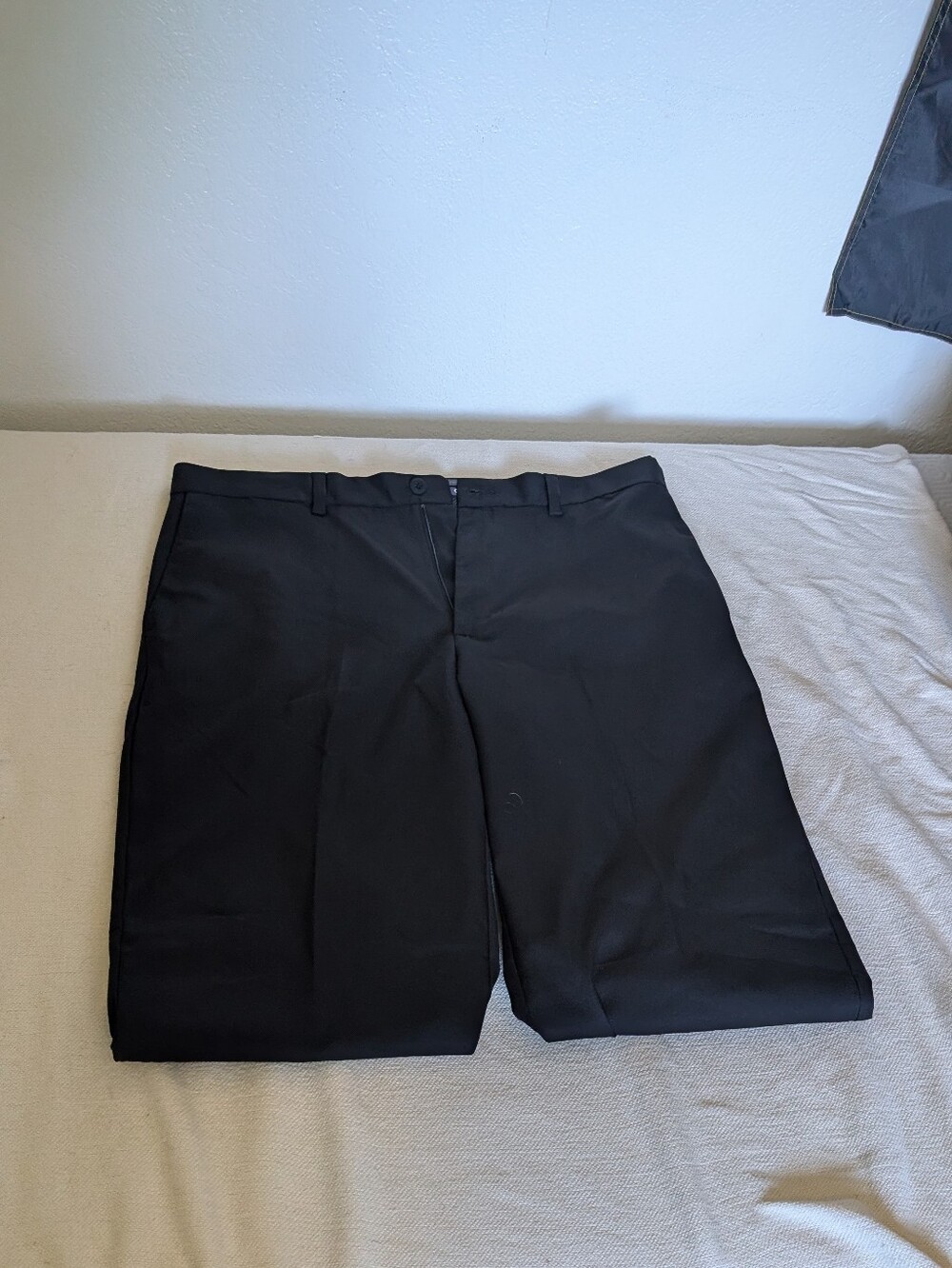 Men's Black Performance Slacks